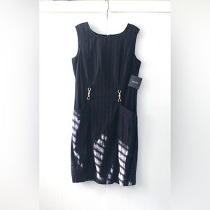 Ellen Tracy Black Eyelet Dress